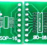 SMD naar DIP converter 16 pins SOP SSOP TSSOP adapter