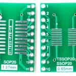 SMD naar DIP adapter 20 pins SOP rechthoek
