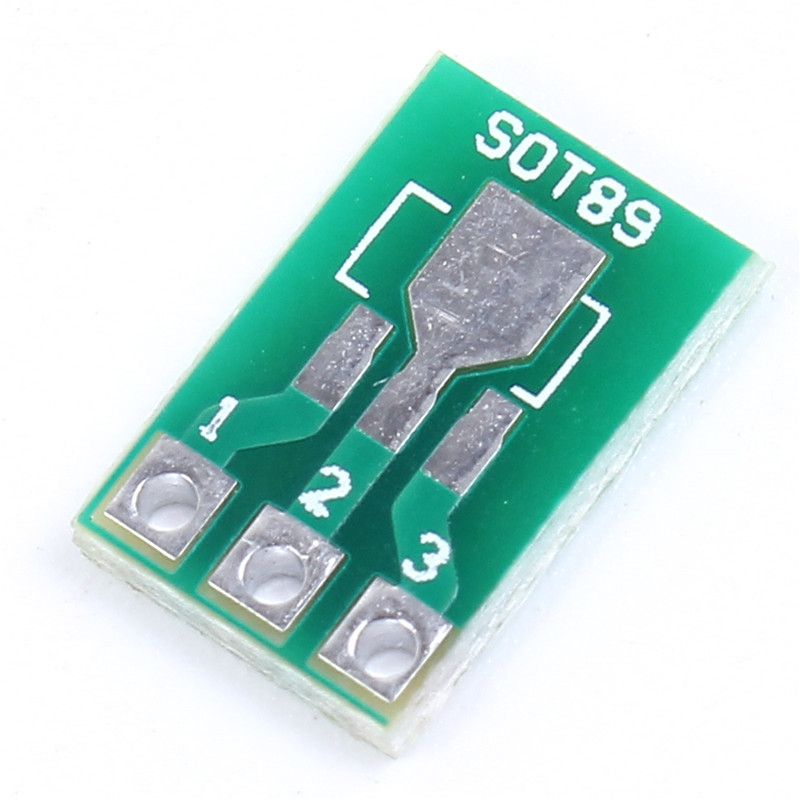 SOT223- SOT89 naar DIP adapter 3 pins kant 02
