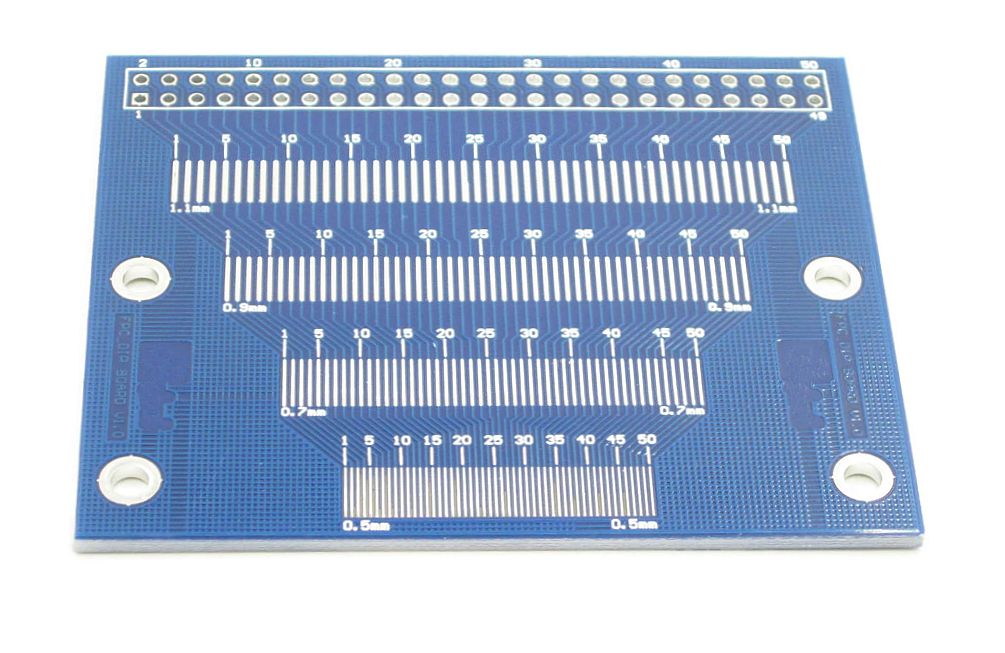 TFT LCD SMD naar DIP converter 50 pins kant 02
