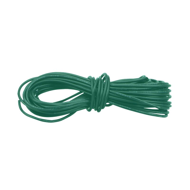 Draad 0.25mm2 24AWG UL1007 5M groen