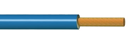 Draad 1.5mm2 16AWG H07V2-K90 blauw (per meter)