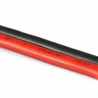 Tweelingdraad 0.35mm2 22AWG UL2468 rood-zwart (per meter)