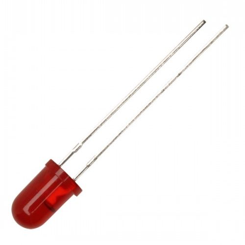 LED 5mm rood diffuus