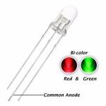 LED RG common anode pinout