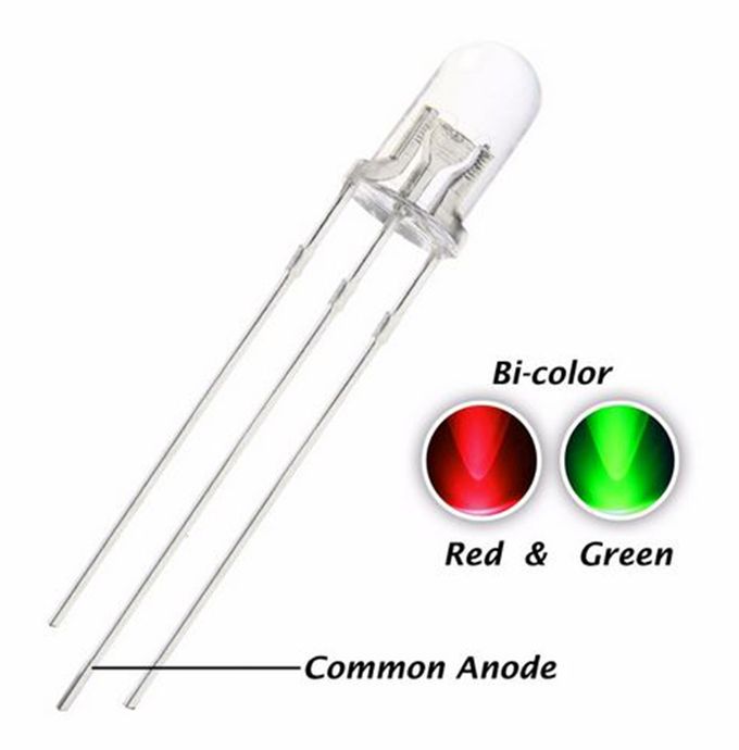 LED RG common anode pinout
