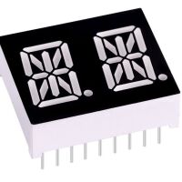 LED Display module 14 segmenten 2-bit rood 0.54'' gezamelijke kathode