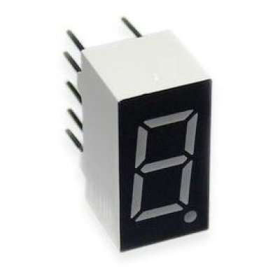 LED Display module 7 segmenten 1-bit wit 0.36'' gezamelijke kathode