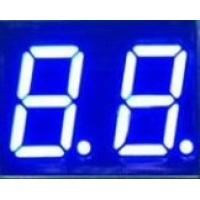 LED Display 7 segment 2-bit 0