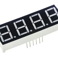 LED Display module 7 segmenten 4-bit rood 0.56'' gezamelijke kathode