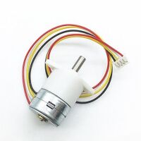 Stappenmotor 0.18° dmv 1:50 reductiekast 0.4A 5V Bipolar 4-draads 15BY45-80G GM15BY-VSM1527