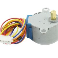 Stappenmotor 28BYJ-48 5V met JST-XH 2.54mm pitch 5-pin connector