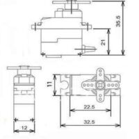 Servo mini TowerPro MG90S details