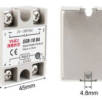 Relais Solid State SSR-40DA YHKJ afmetingen