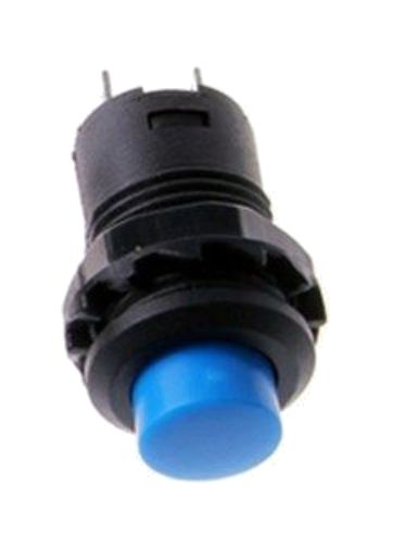 Drukknop Schakelaar vasthoudend 1.5A 250VAC blauw DS428