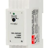 Voeding 5V 3A DIN rail DR-15-5