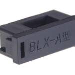 Zekering houder 5x20mm met deksel PCB zwart BLX-A 02