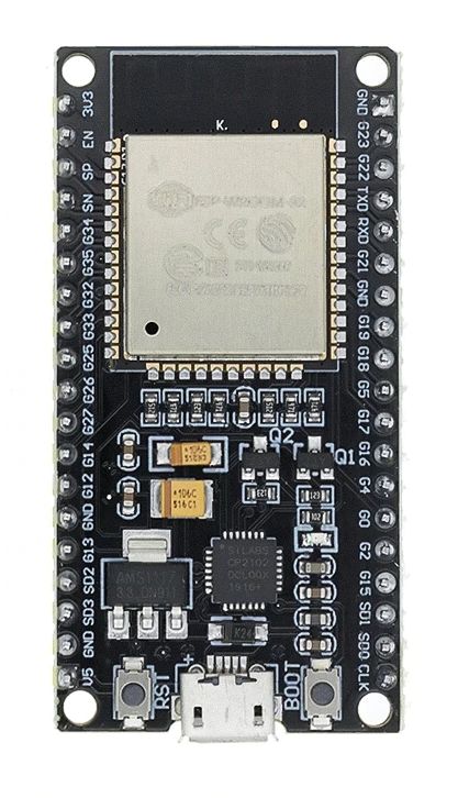 ESP32 microcontroller WiFi Bluetooth 38 pins ESP-WROOM-32 met CP2102 USB chip 02