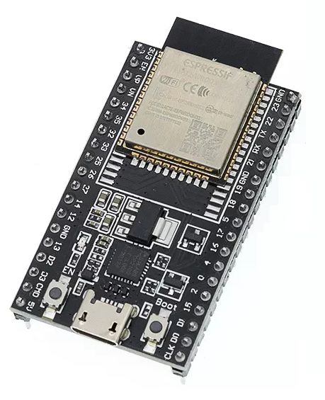 ESP32 microcontroller WiFi Bluetooth 38 pins ESP-WROOM-32D met CP2102 USB chip USB-micro