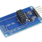 ESP8266 WiFi module ESP-01 adapter module met header pins