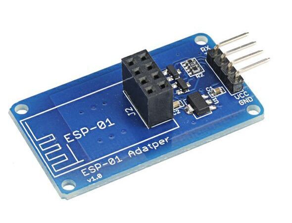 ESP8266 WiFi module ESP-01 adapter module met header pins