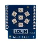 LOLIN D1 RGB LED NeoPixel Shield 7-bit v1.0.0