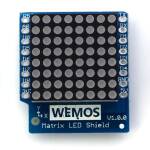 WEMOS D1 mini LED Matrix 8×8 Shield v1