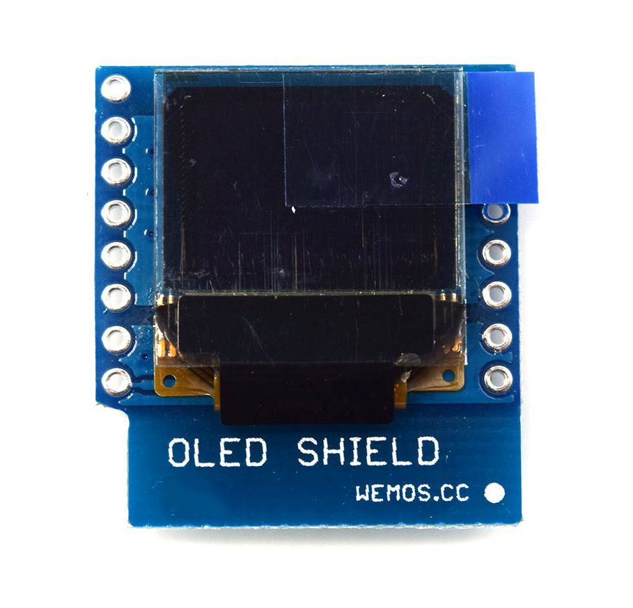 WEMOS D1 mini OLED 64x48 I2C 0