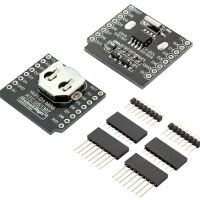 WEMOS D1 mini RTC DS1307 Shield met header pins