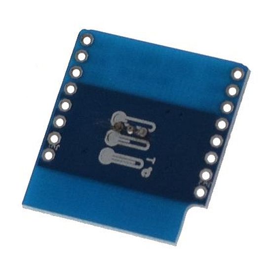 WEMOS D1 mini Temperatuur sensor DS18B20 Shield onderkant