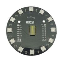 WEMOS X-ring shield neopixels 12-bit (WS2812B) bovenkant