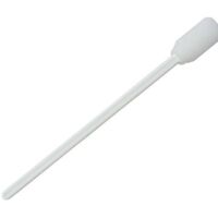 Foam kwast swab spons 13cm lang wegwerp wit