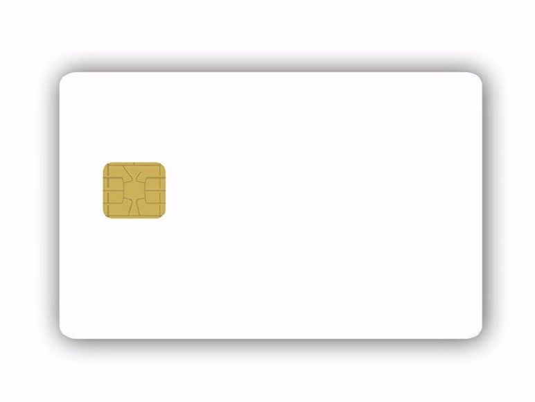 Chip IC smart card SLE4428 (SLE5528 compatible) PVC wit
