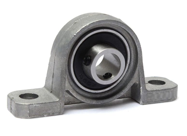 Stanghouder kogellager voor 12mm stang aluminium KP001