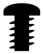 Schroefkop type - dome