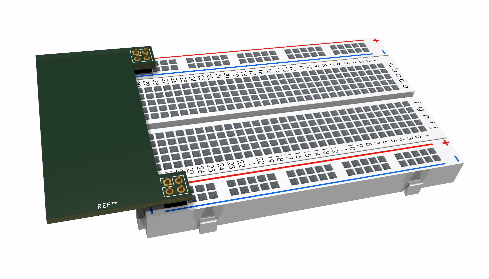 Breadboard PCB template 03