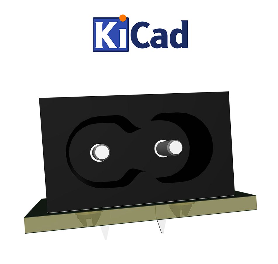 Connector C8 PCB KiCad 6+
