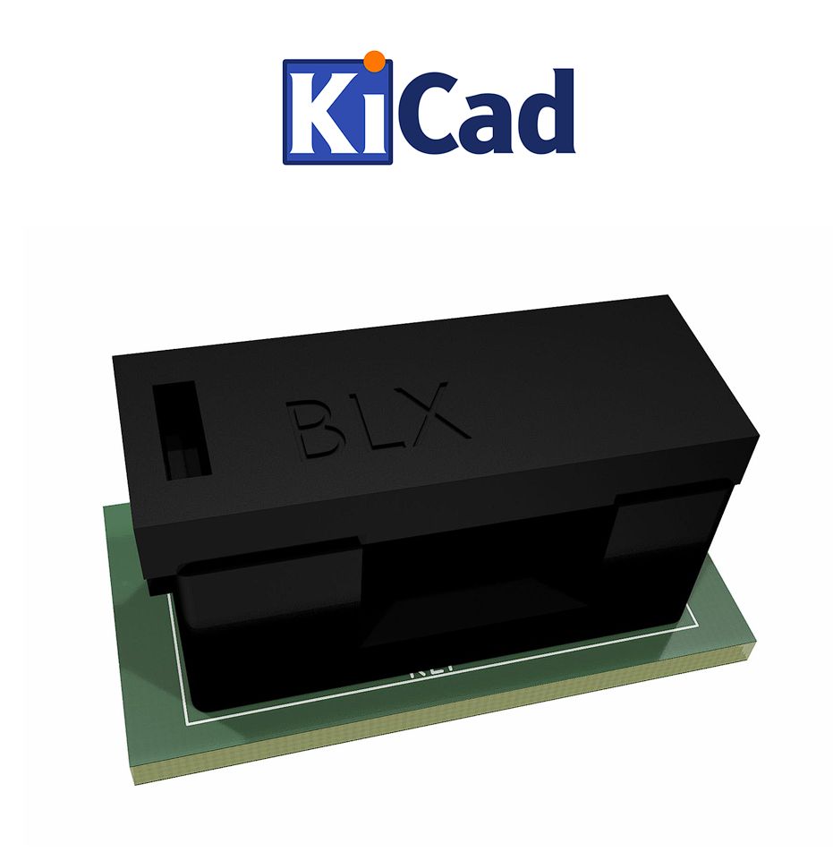 Fuse Holder 5x20 PCB THT BLX-A KiCad 6+