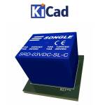 Relais SRD-xxVDC-SL-C KiCad 6+