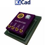 Temperatuur Luchtvochtigheid Barometrische druk sensor I2C BME280 4-pin KiCad 6+