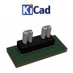 Zekering houder PCB voor zekering 32V max. mes mini KiCad 7+