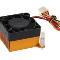 Heatsink 40x40 aluminium met ventilator 12VDC 0