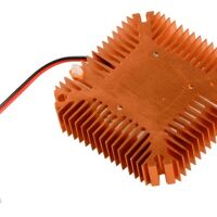 Heatsink 55x55 aluminium met ventilator 12VDC 0