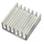 Heatsink 20x20x6mm Aluminium