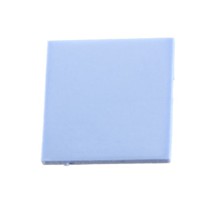 Koelpad warmtegeleiding 1.5W/mK silicoon blauw 10x10x1mm