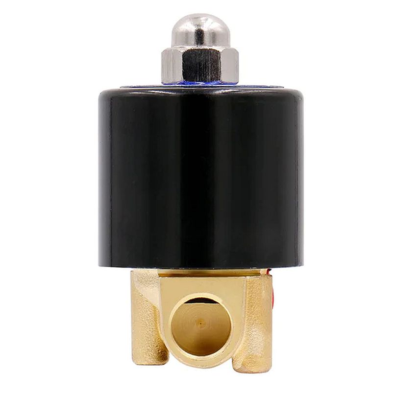 Afsluiter solenoid magneetklep DN8 messing 2W025-08-V 03