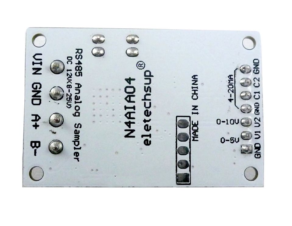 Modbus RS485 RTU DA converter N4AIA04 06