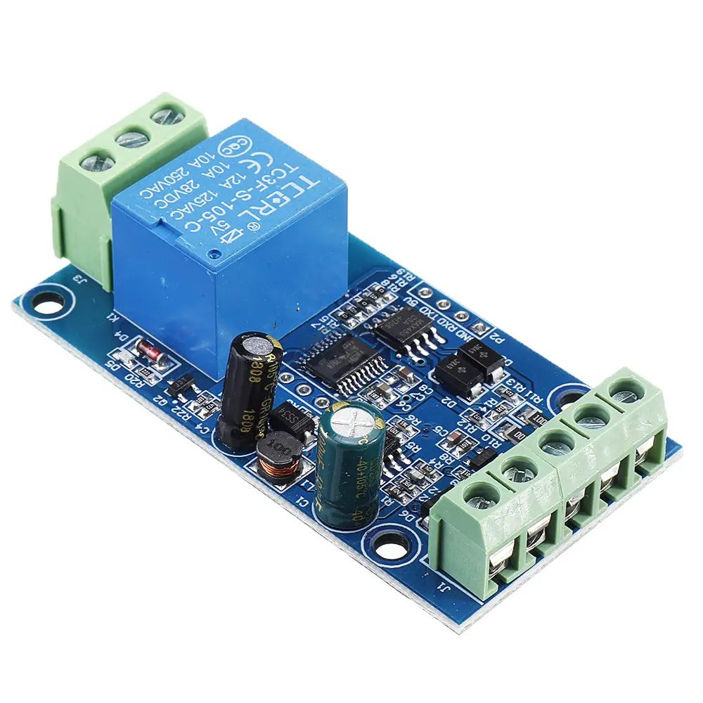 Modbus RS485 RTU Relais module 5V 1x250V-10A 02