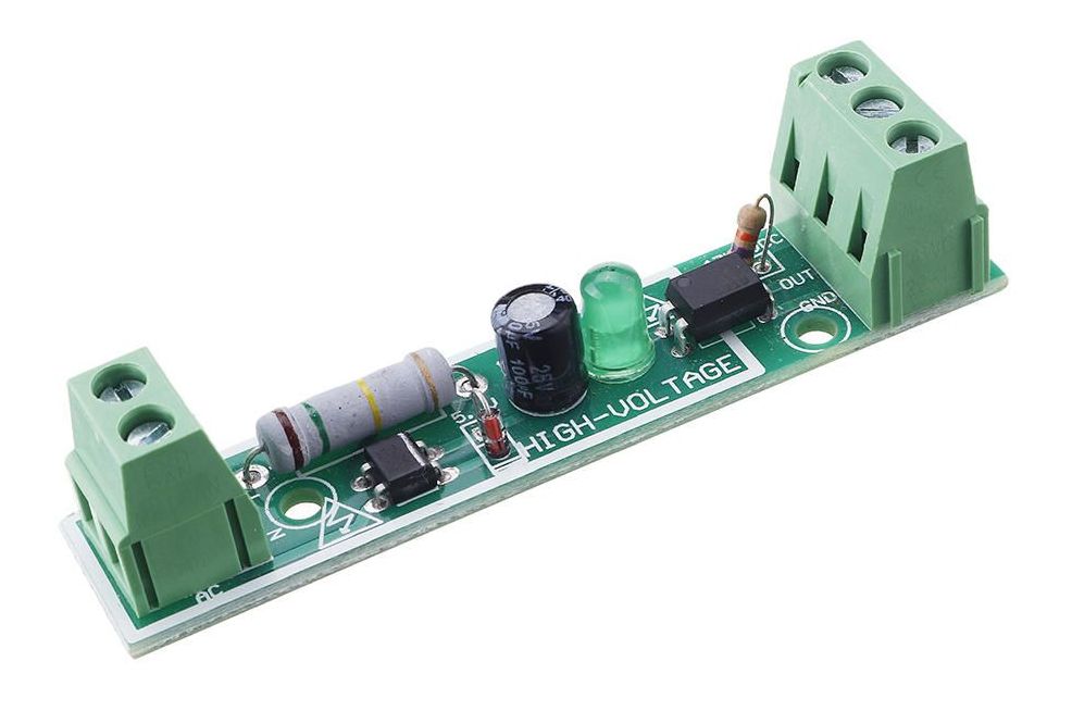 AC detectie module 1-kanaal met optocoupler