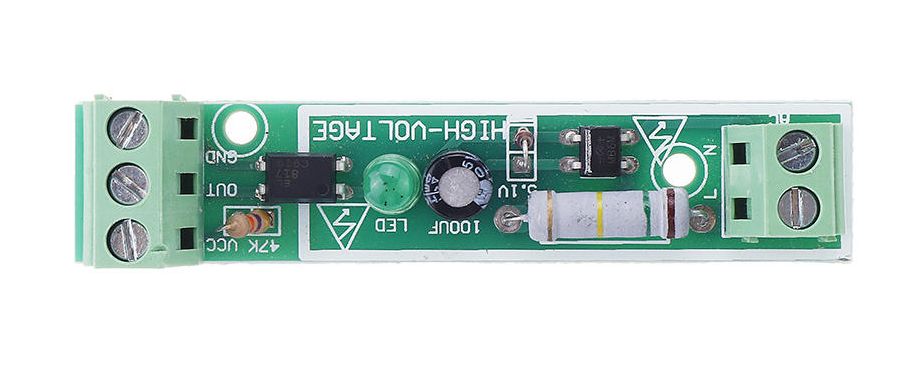 220-230V AC detectie module 1-kanaal met optocoupler 03